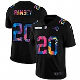 Nike Rams 20 Jalen Ramsey Black Vapor Untouchable Fashion Limited Jersey yhua,baseball caps,new era cap wholesale,wholesale hats